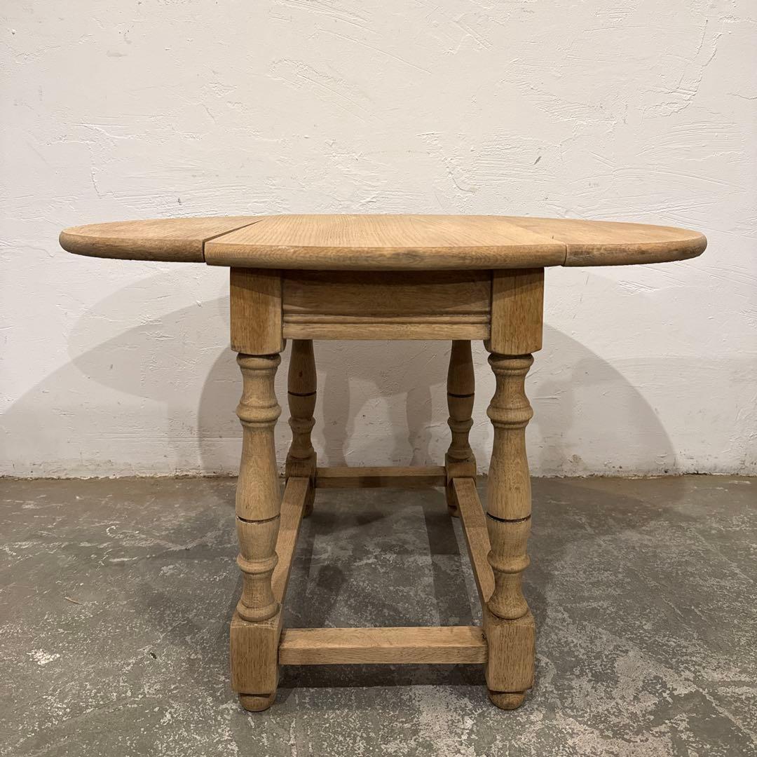 nozドロップリーフテーブル　　サイドテーブル　剥離