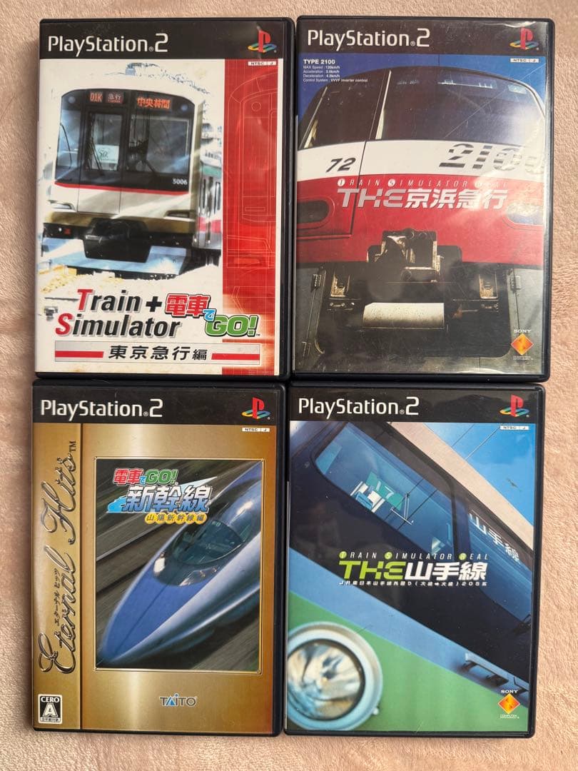 PS2 マルチトレインコントローラー　ソフト　電車でGO トレインシュミレーター