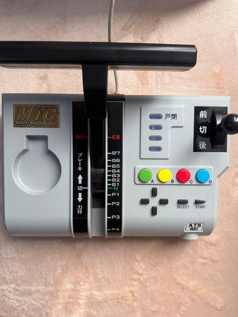 PS2 マルチトレインコントローラー　ソフト　電車でGO トレインシュミレーター