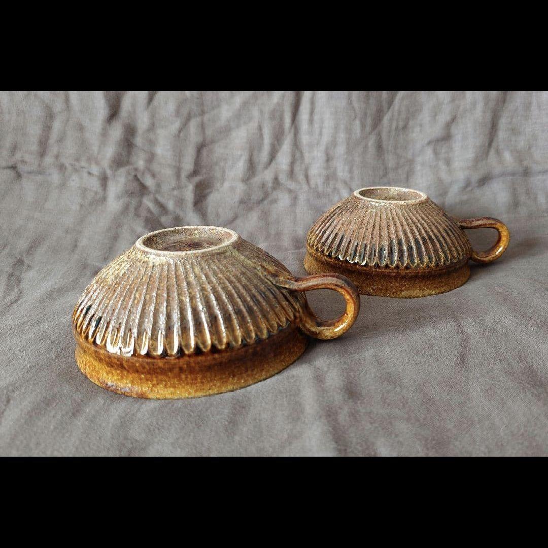 余宮隆 さん　スープカップ　２客セット