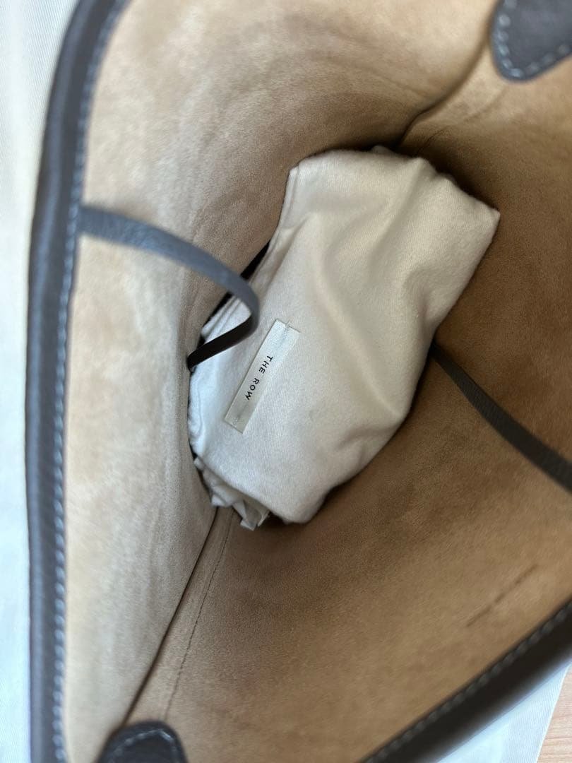 The Row ザロウ　N/Sパークトート　ミディアム　ブラウン