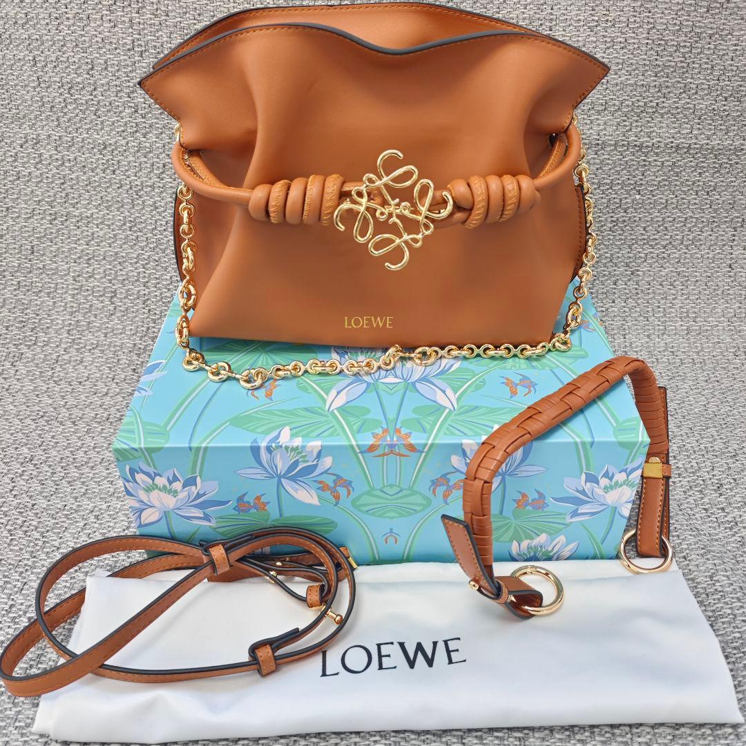 ロエベフラメンコクラッチバッグ