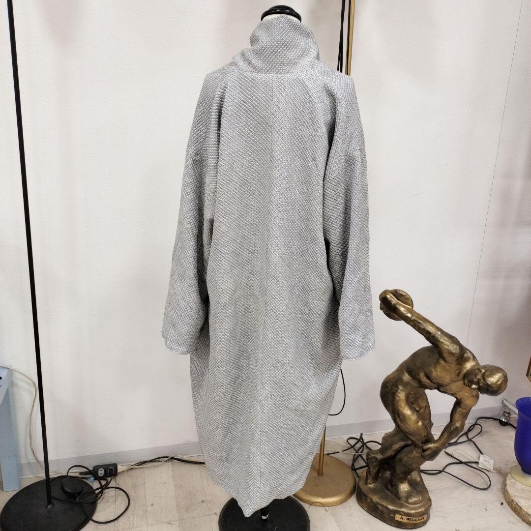 着物リメイク　リバーシブル　 ロングコート