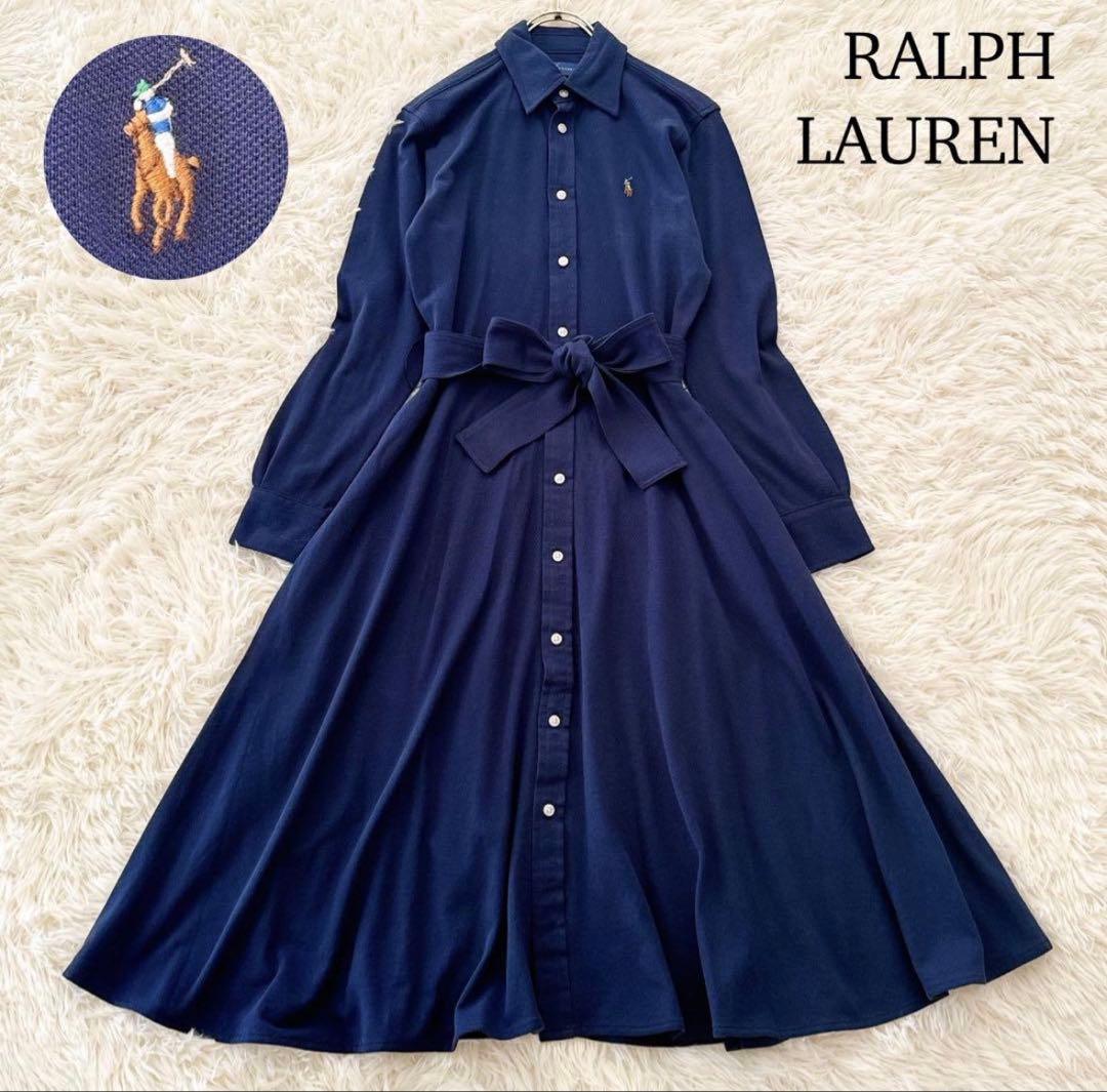 RALPH LAURENラルフローレン ポロワンピース オックスフォード