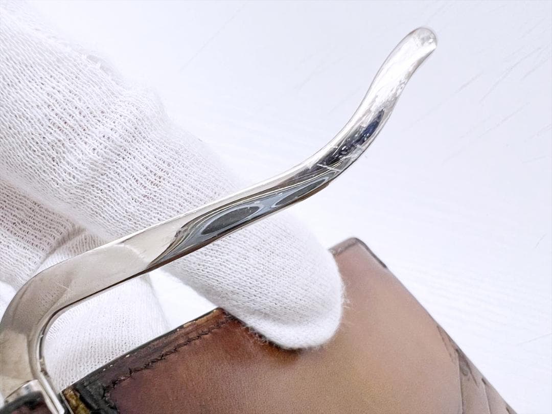 Berluti　ベルルッティ　アッサオ　スクリットレザー　マネークリップ