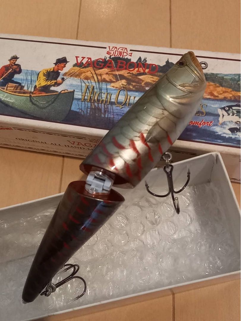 VAGABOND ルアー17点／ロッドブランクス1点／アルミボックス1点 セット