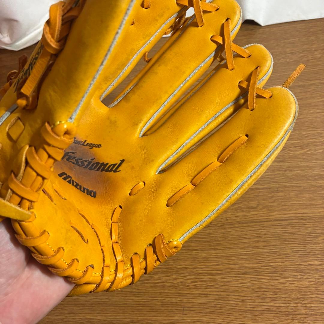 ミズノ プロフェッショナル 一般軟式 グローブ グラブ イチロー 外野用 美品