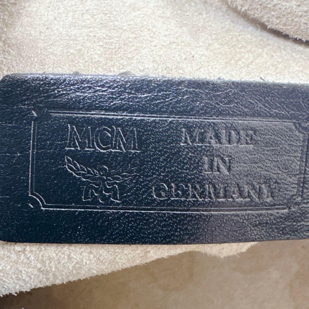 美品✨MCM ヴィセトス バレルバッグ（筒型ショルダーバッグ）　ブラック