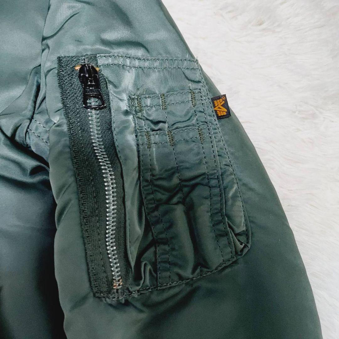 希少 USA製 90s ALPHA MA-1 フライトジャケット IDEAL