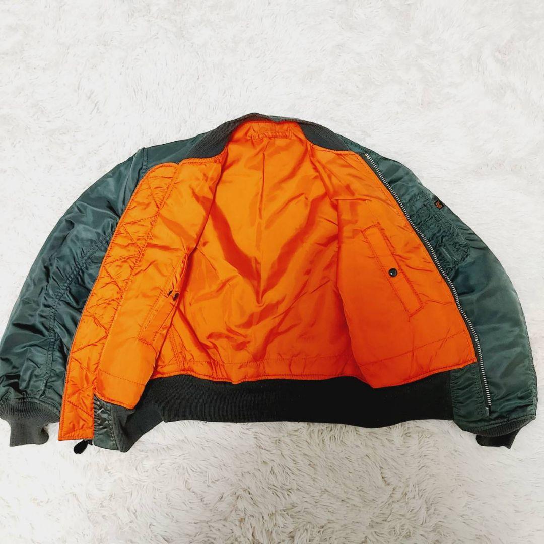 希少 USA製 90s ALPHA MA-1 フライトジャケット IDEAL