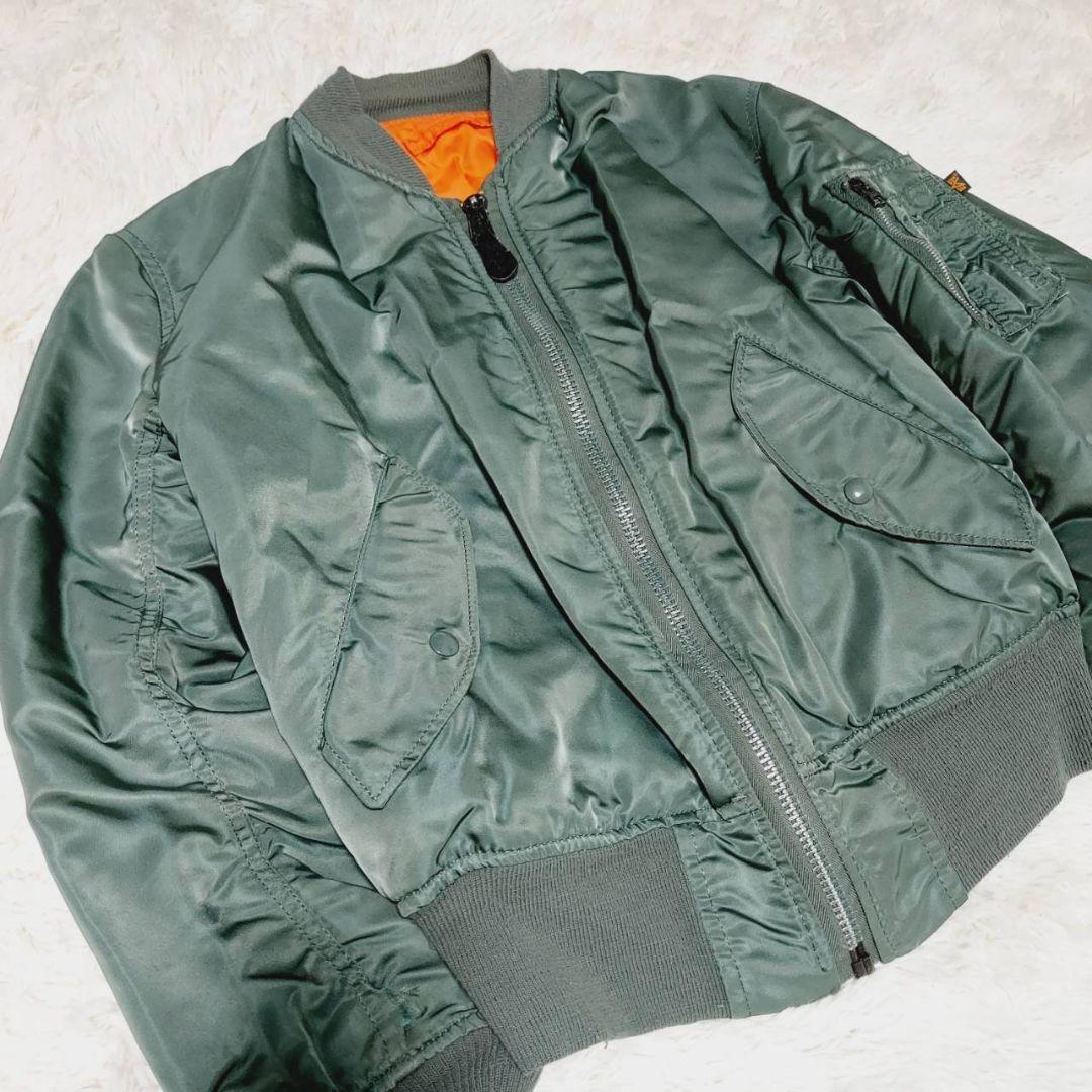 希少 USA製 90s ALPHA MA-1 フライトジャケット IDEAL