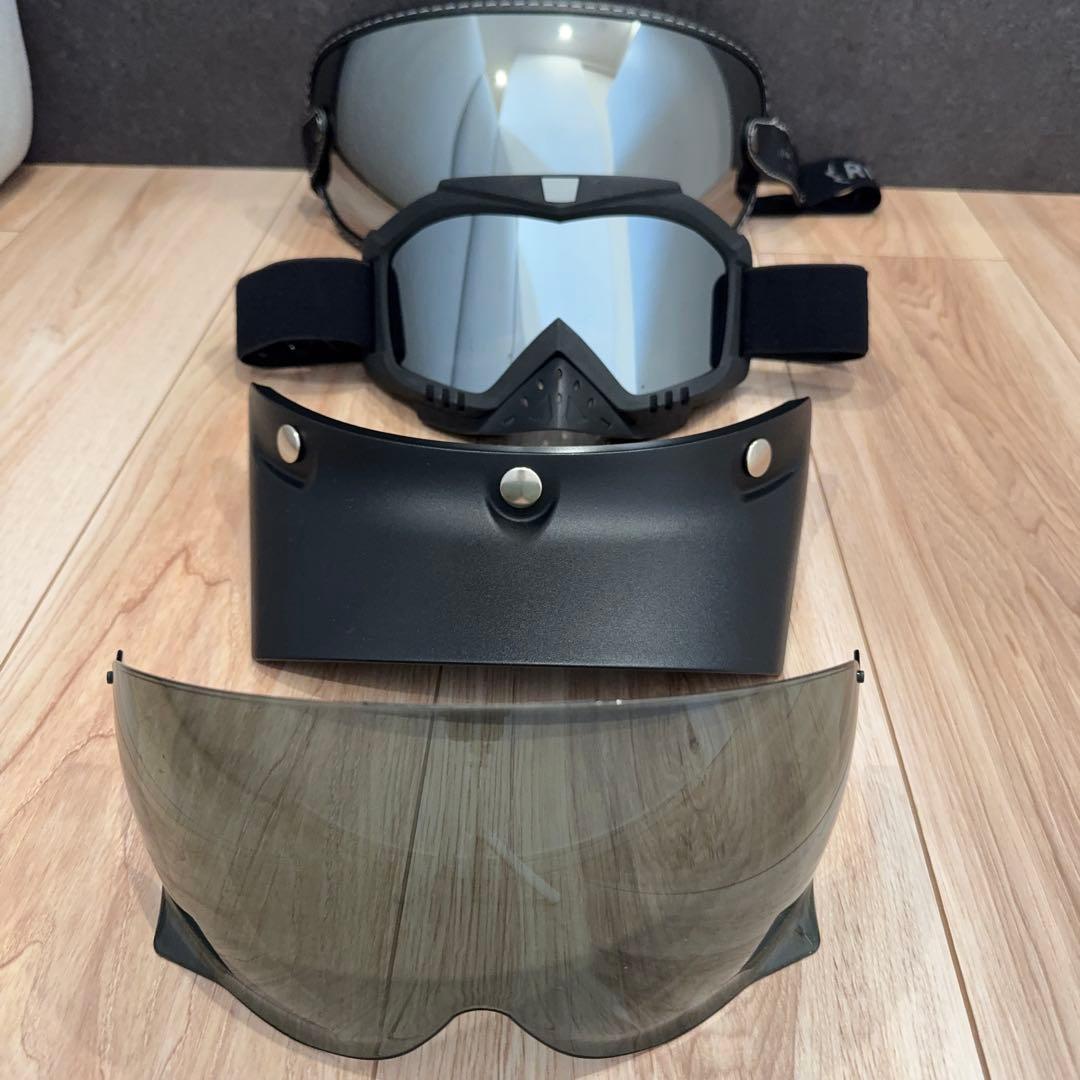 SHOEI EXーZERO マットブラック Mサイズ セット