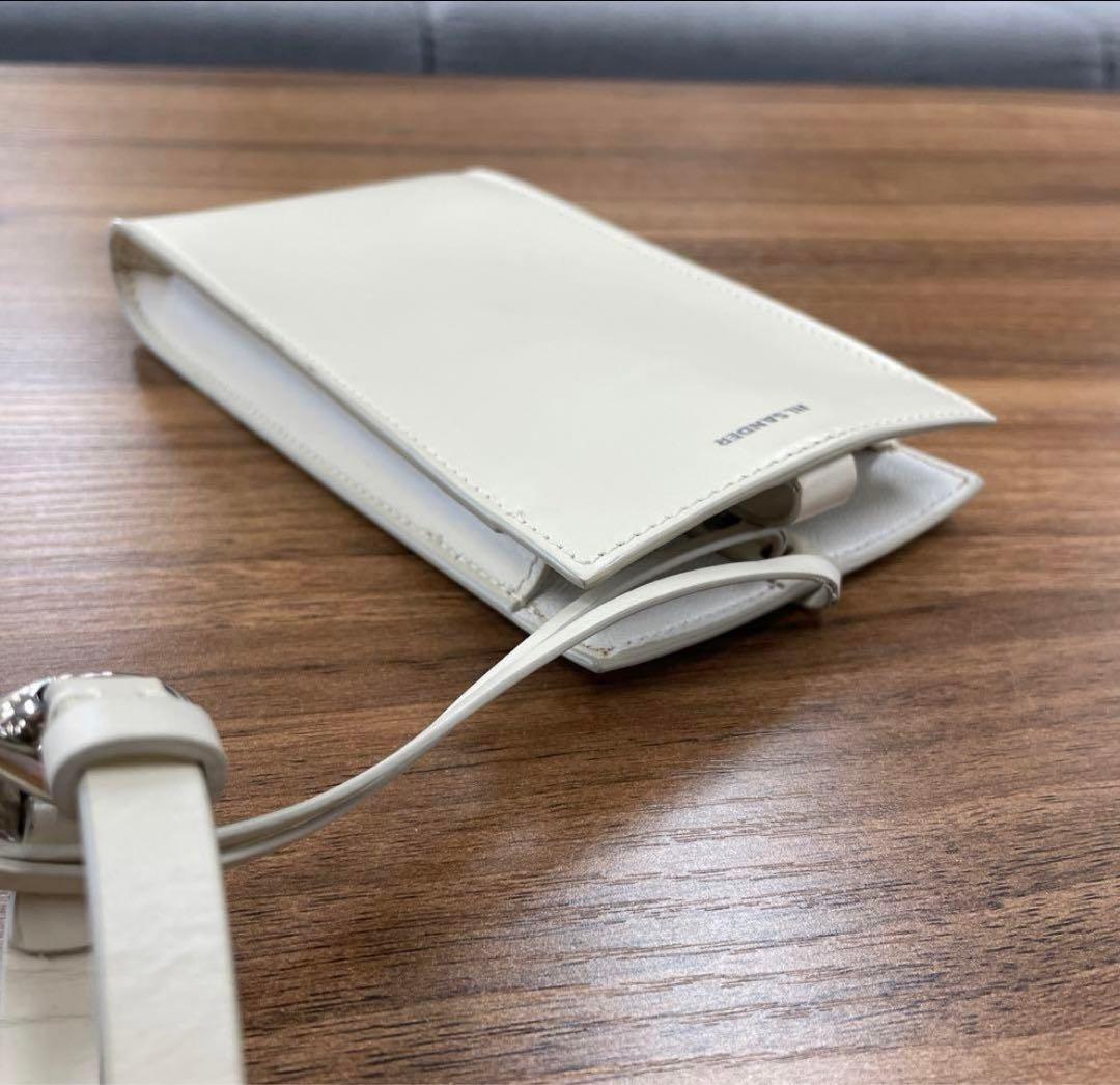 【美品】JIL SANDER ジルサンダー スマホケースバッグ スマホショルダー
