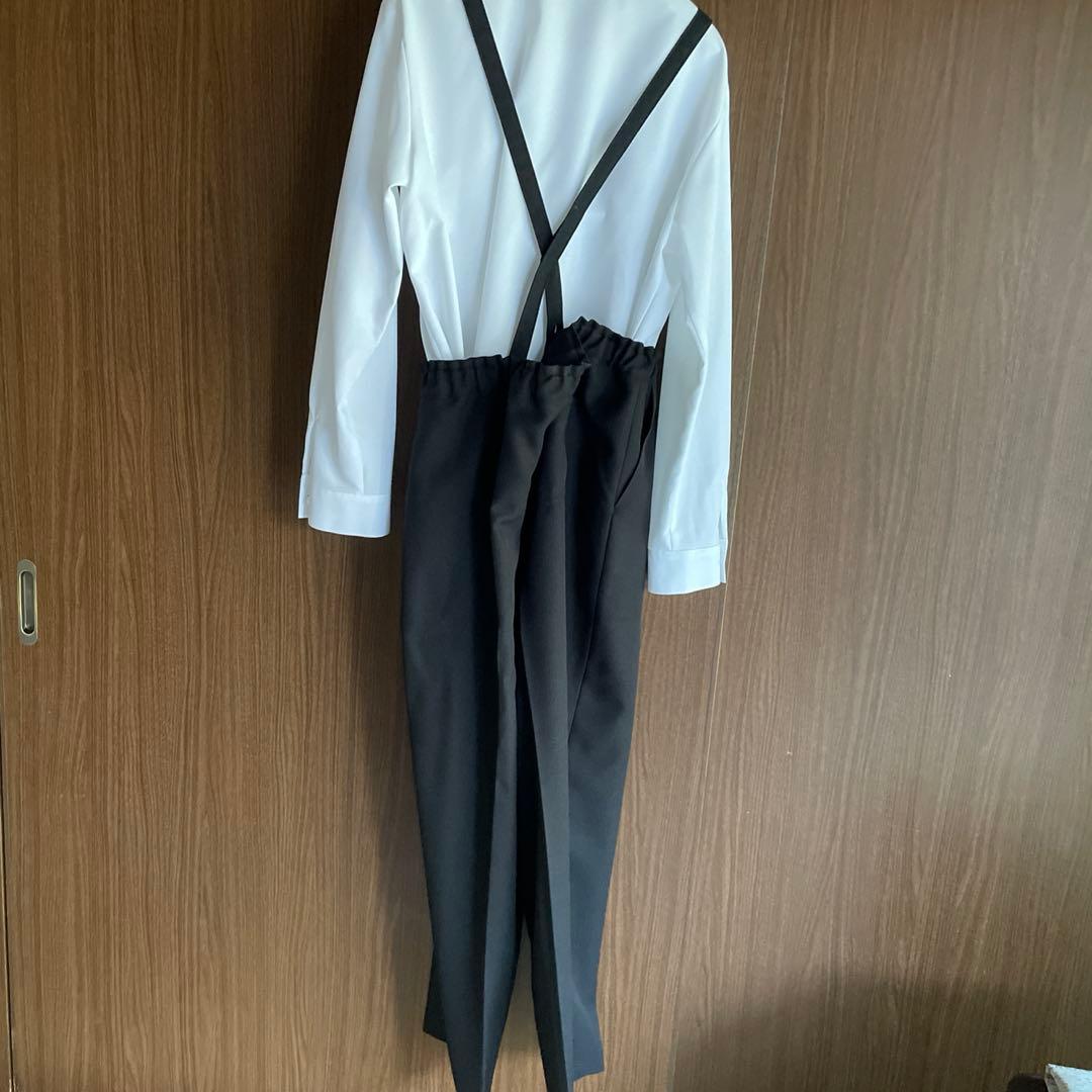 【1010ay】165B ゆったりサイズ　パンツスーツ卒服　ビームス