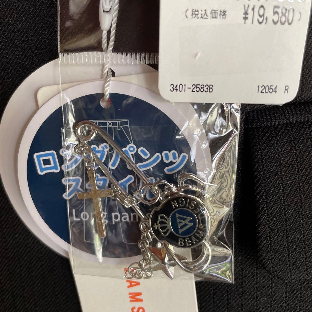 【1010ay】165B ゆったりサイズ　パンツスーツ卒服　ビームス