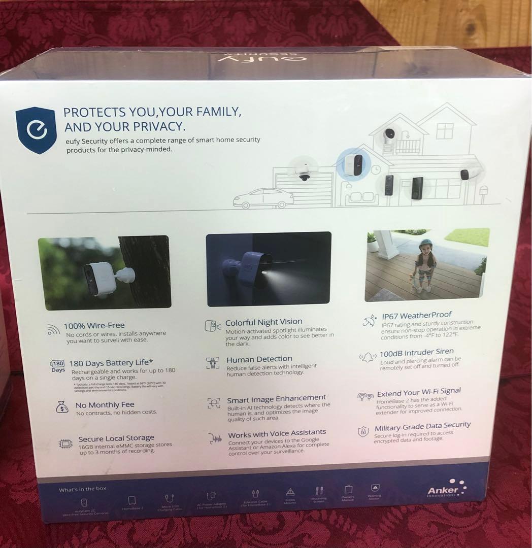 【新品未開封】eufy 1080P Security Camera 増設セット