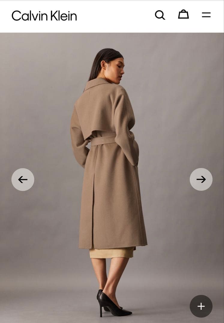 【新品未使用】  カルバンクライン コート