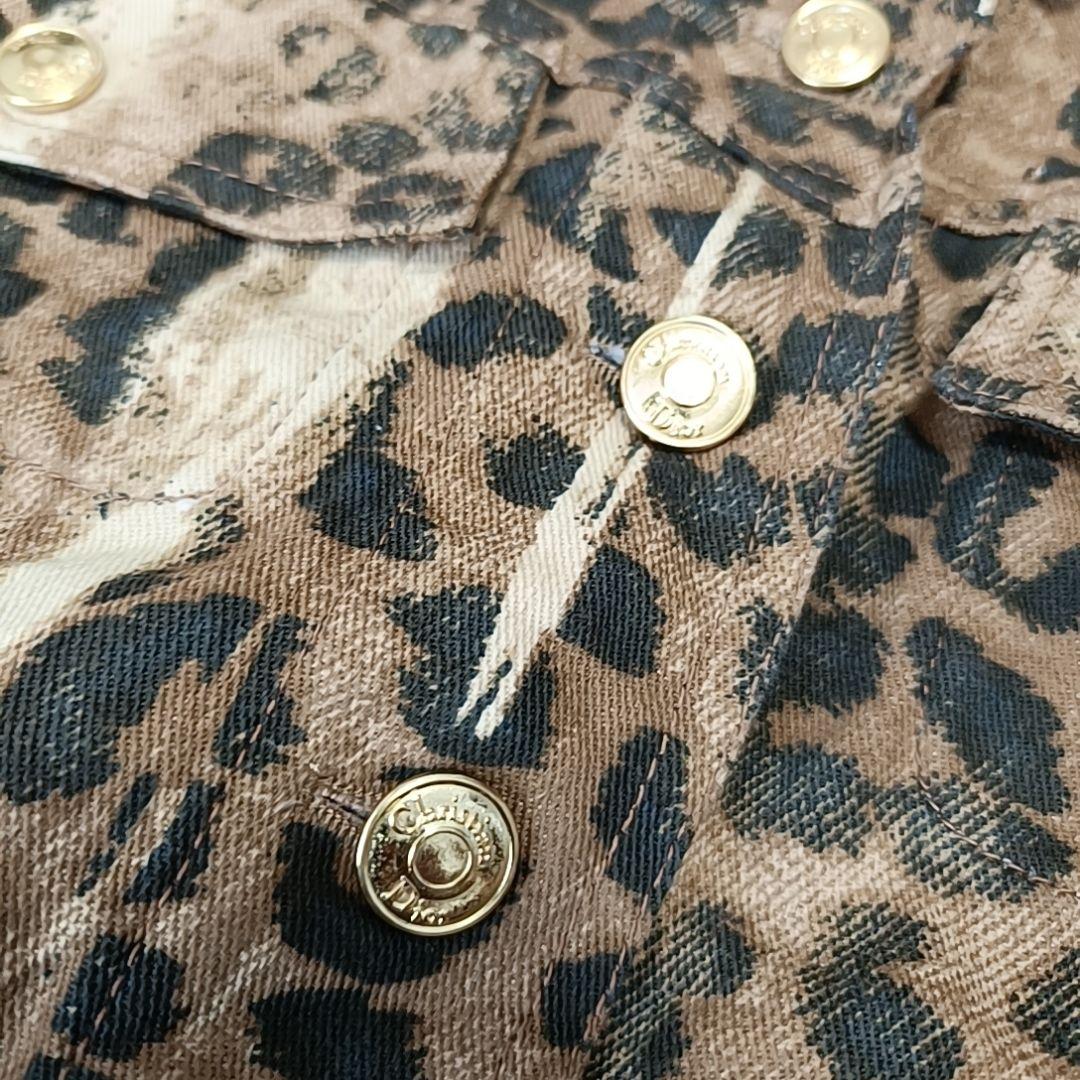 Dior ディオール ガリアーノレオパード 豹柄クロップドジャケット y2kレア