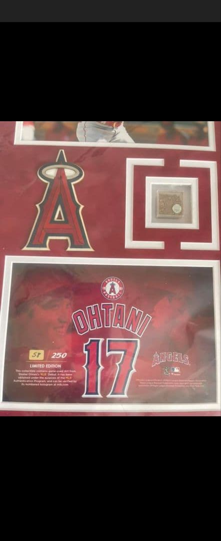 大谷翔平 【250個限定】 レプリカラインナップカードフレーム フォトミント