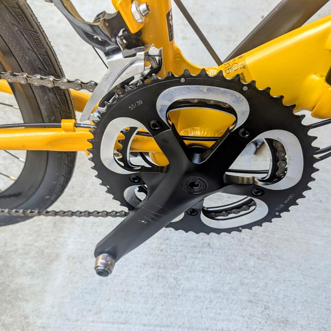 DAHON VISC EVO スポーツモデル、折り畳み自転車、カスタム済み