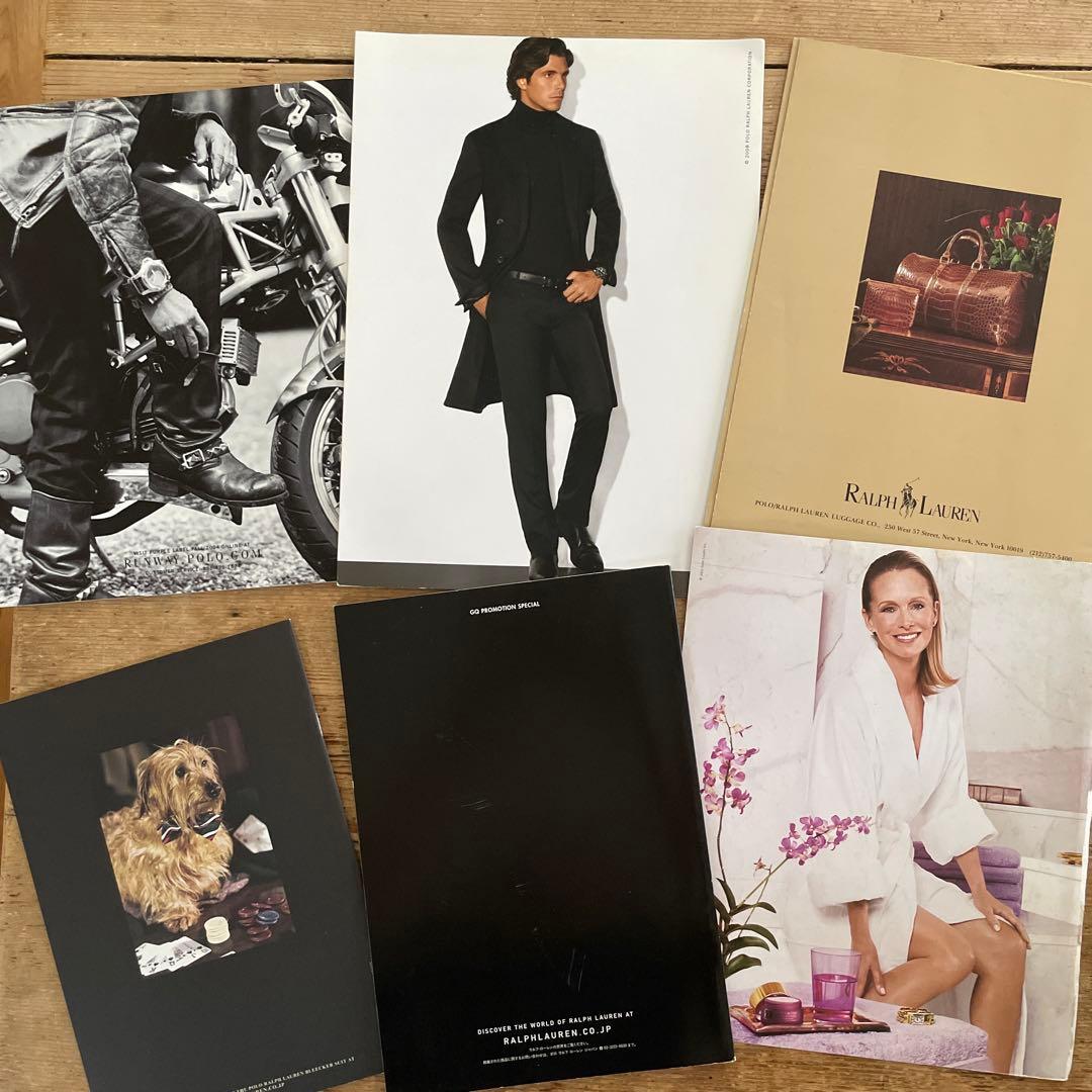 ポロラルフローレン カタログ ヴィンテージ 4冊、GQ SPECIAL、T&C