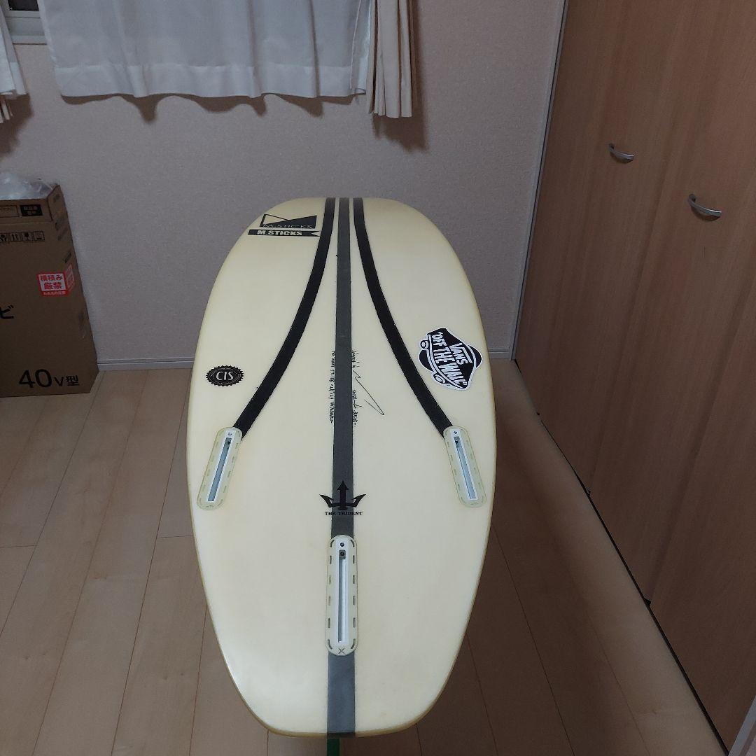 M.STICKS ALMOST TEN 5.7 ショートボードEPS