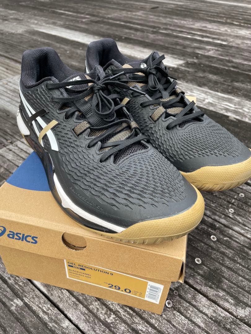 希少サイズ★アシックス‪✕‬BOSS ゲルレゾリューション9 ／29.0cm