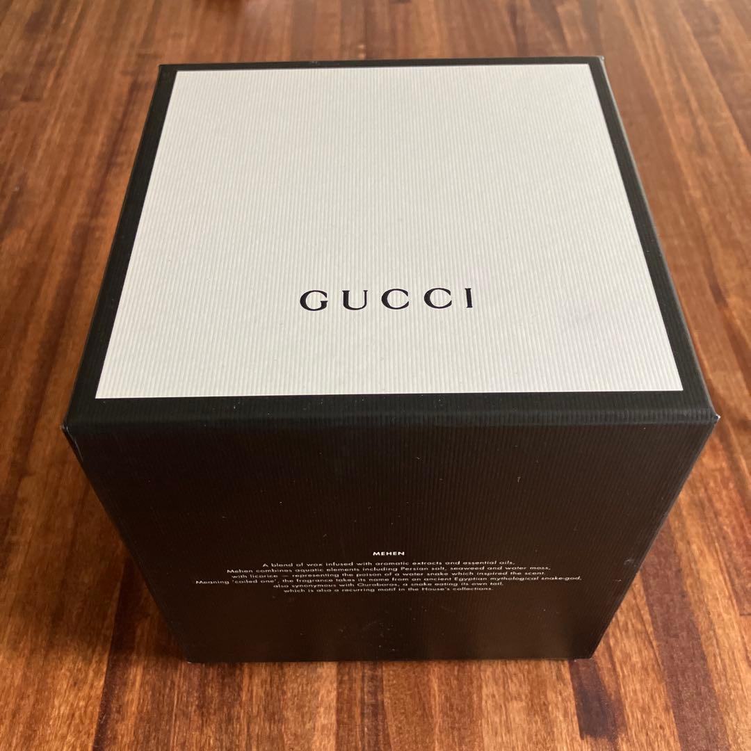 【未使用】GUCCI 花柄キャンドルホルダー