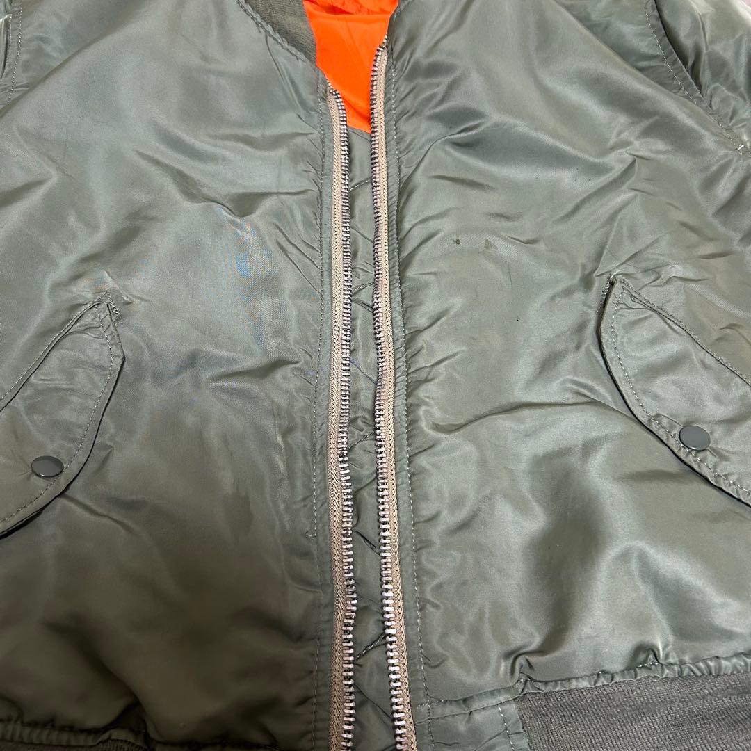 アルファインダストリーズ usa製 MA-1 フライトジャケット