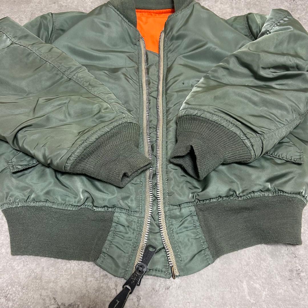 アルファインダストリーズ usa製 MA-1 フライトジャケット