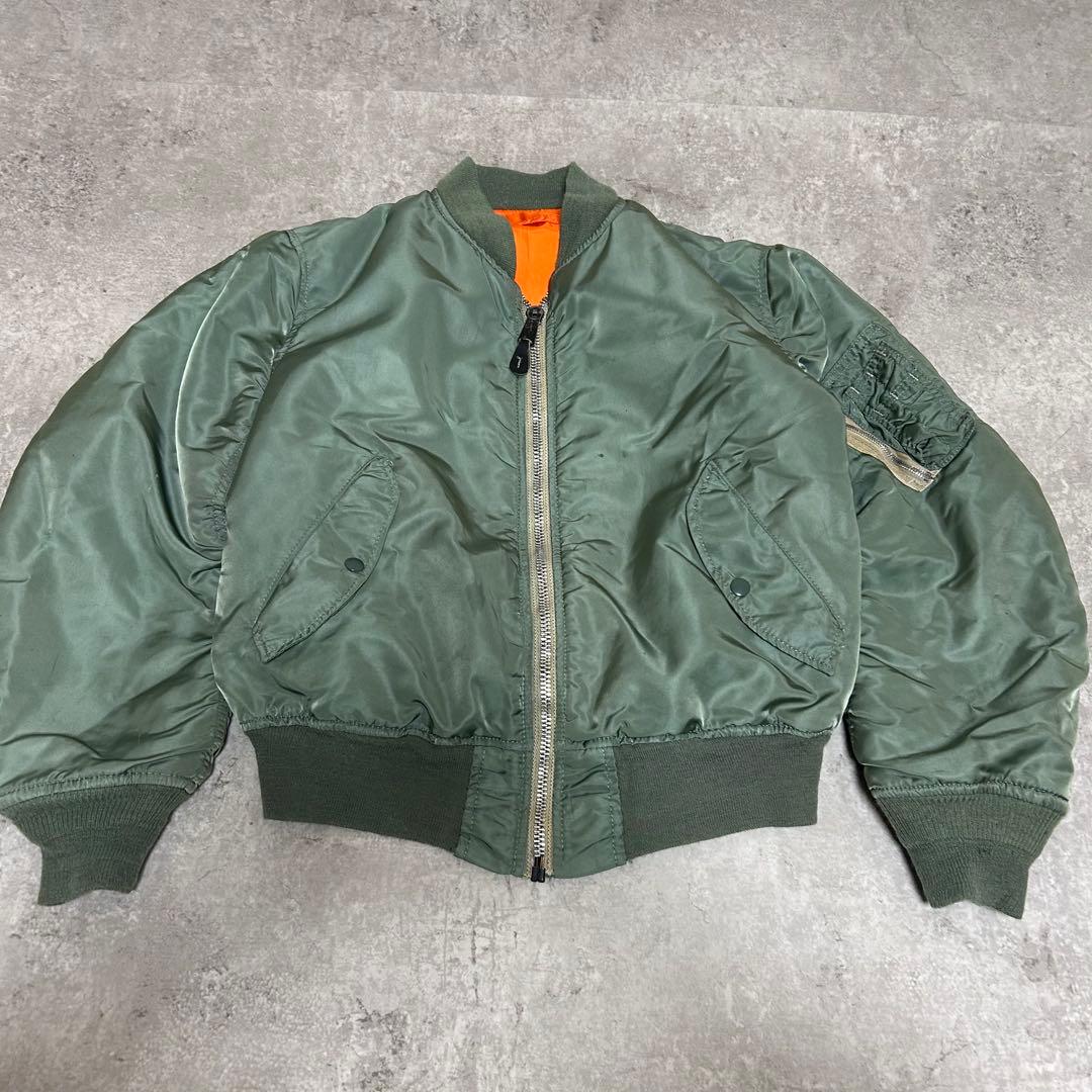 アルファインダストリーズ usa製 MA-1 フライトジャケット