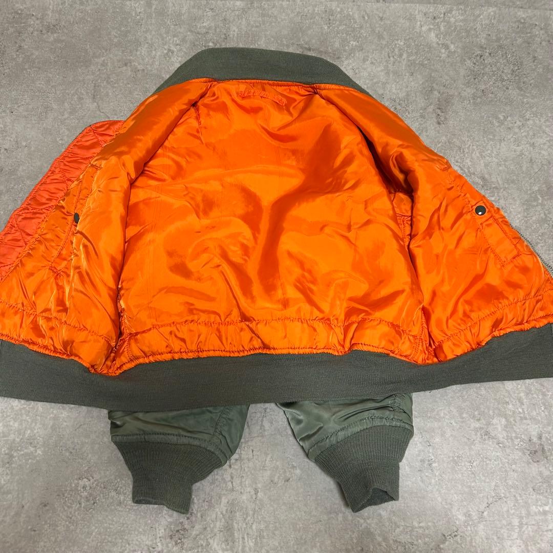 アルファインダストリーズ usa製 MA-1 フライトジャケット