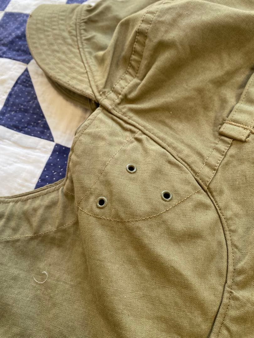 【Deadstock】40s us army ww2 コットン　防寒マスク