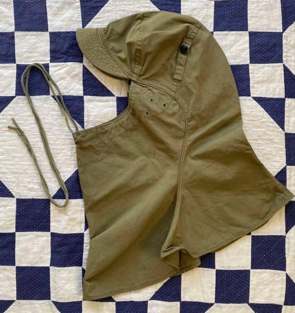 【Deadstock】40s us army ww2 コットン　防寒マスク