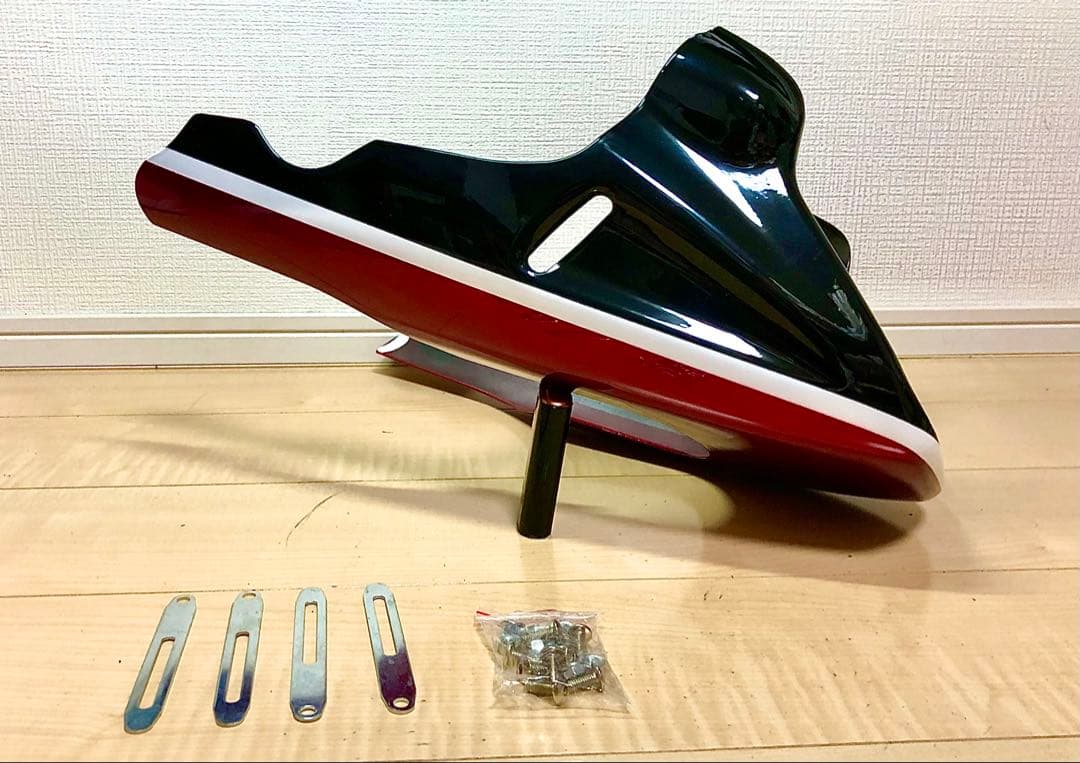 新品 アンダーカウル CB400SF CBX400 ジェイド 赤黒カラー