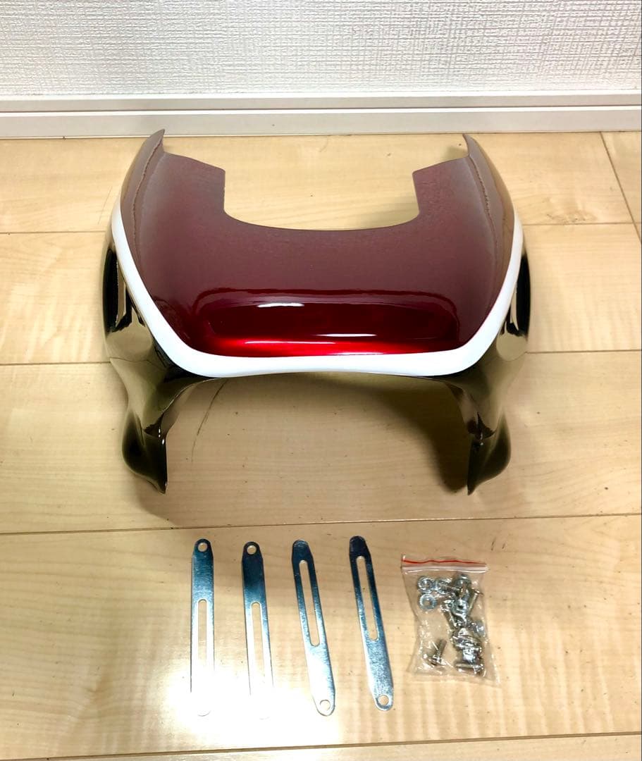 新品 アンダーカウル CB400SF CBX400 ジェイド 赤黒カラー