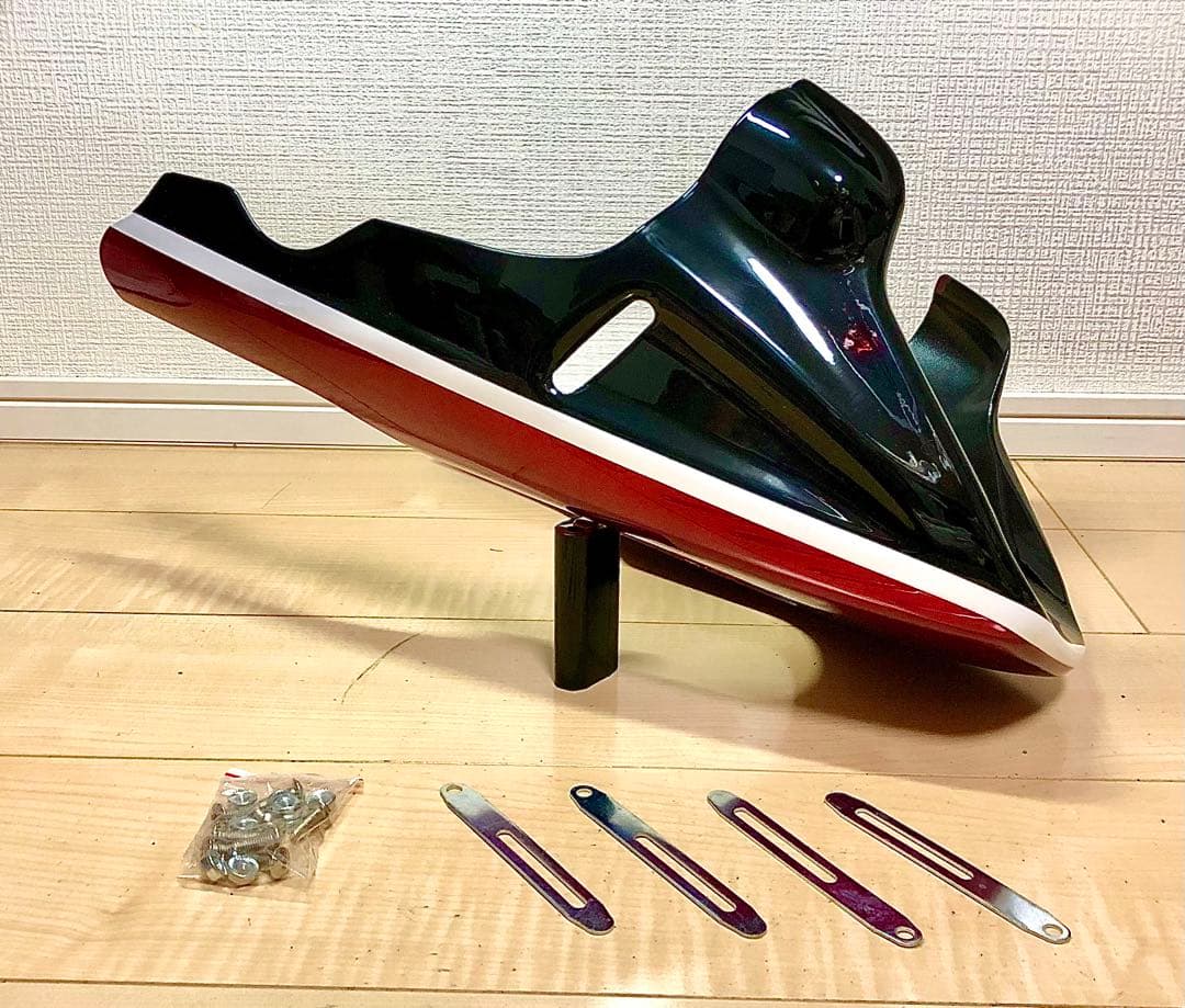 新品 アンダーカウル CB400SF CBX400 ジェイド 赤黒カラー