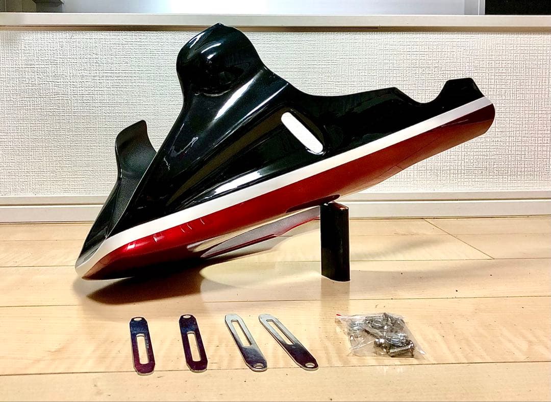 新品 アンダーカウル CB400SF CBX400 ジェイド 赤黒カラー