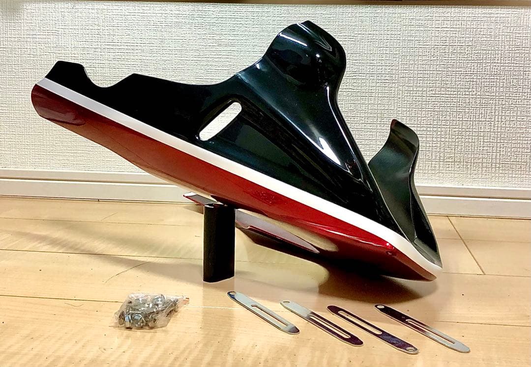 新品 アンダーカウル CB400SF CBX400 ジェイド 赤黒カラー