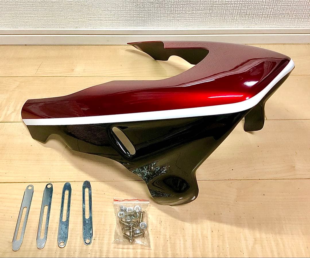 新品 アンダーカウル CB400SF CBX400 ジェイド 赤黒カラー