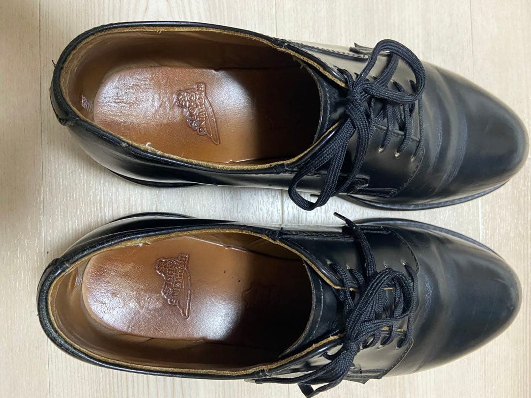 RED WING ポストマン ブラック 8D 26cm 付属品完備　おまけ付
