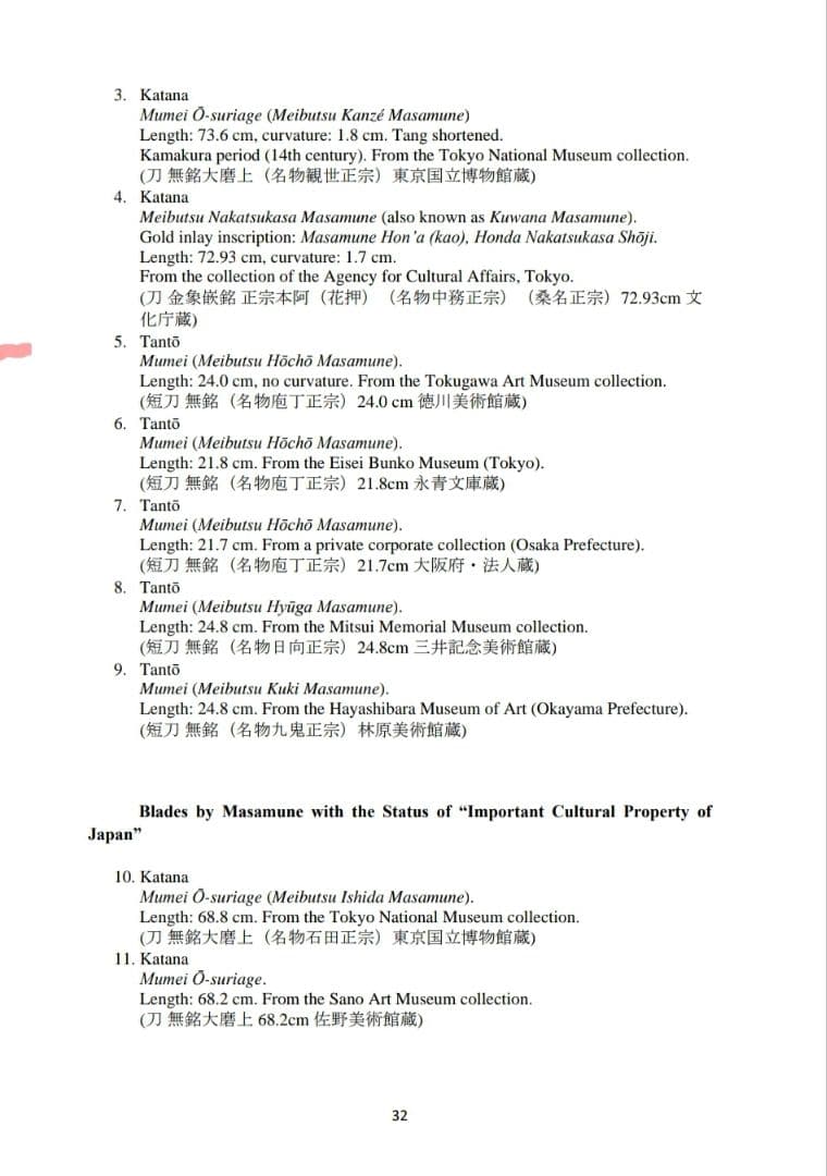 正宗についての本(英語版) 157ページ 新品未使用品