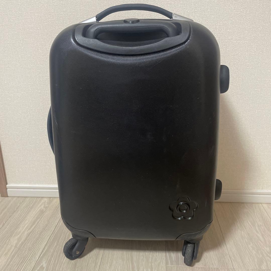 恵子！マリークワント ブラック キャリーケース