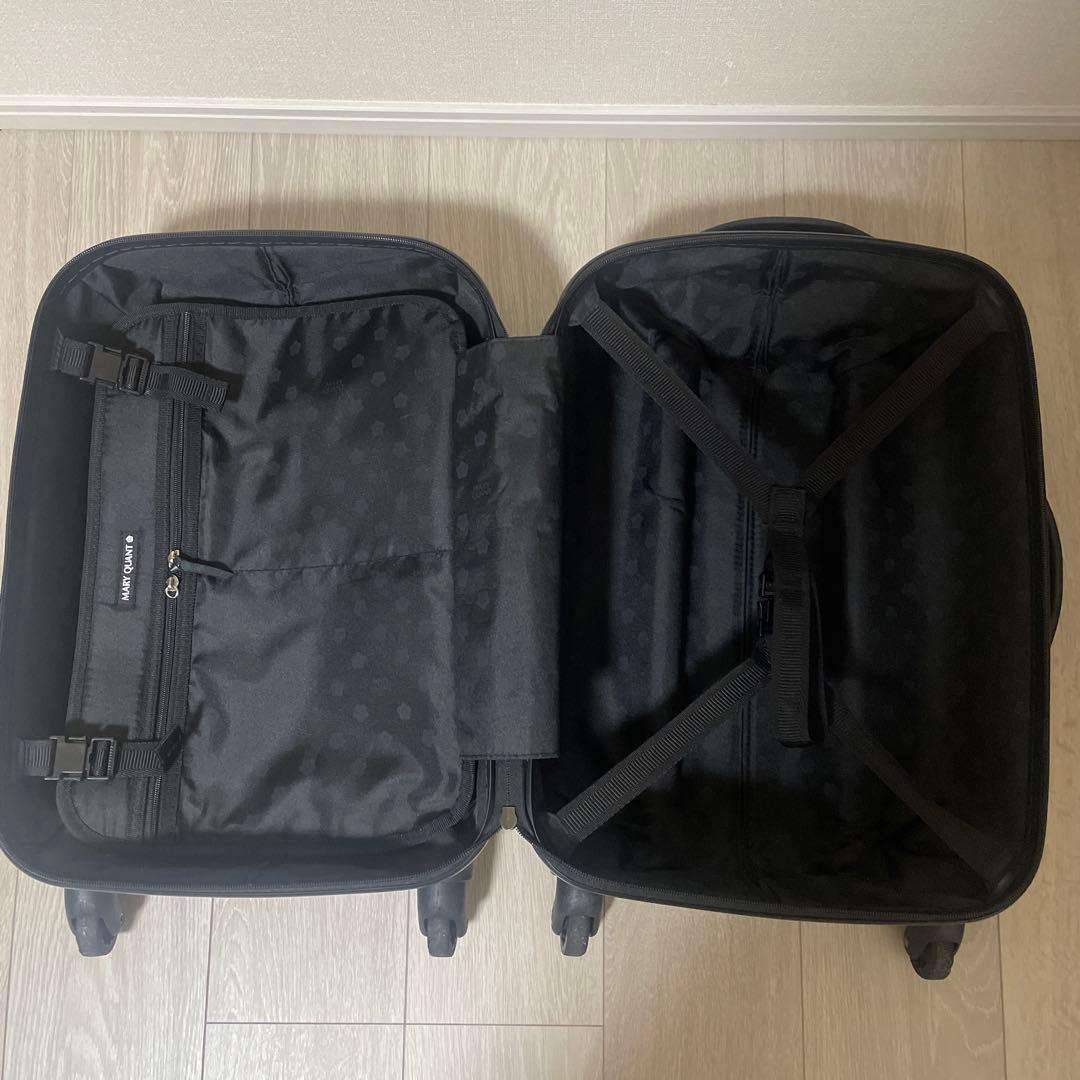 恵子！マリークワント ブラック キャリーケース