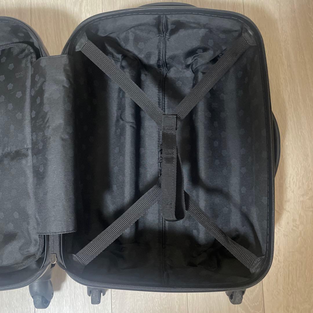 恵子！マリークワント ブラック キャリーケース