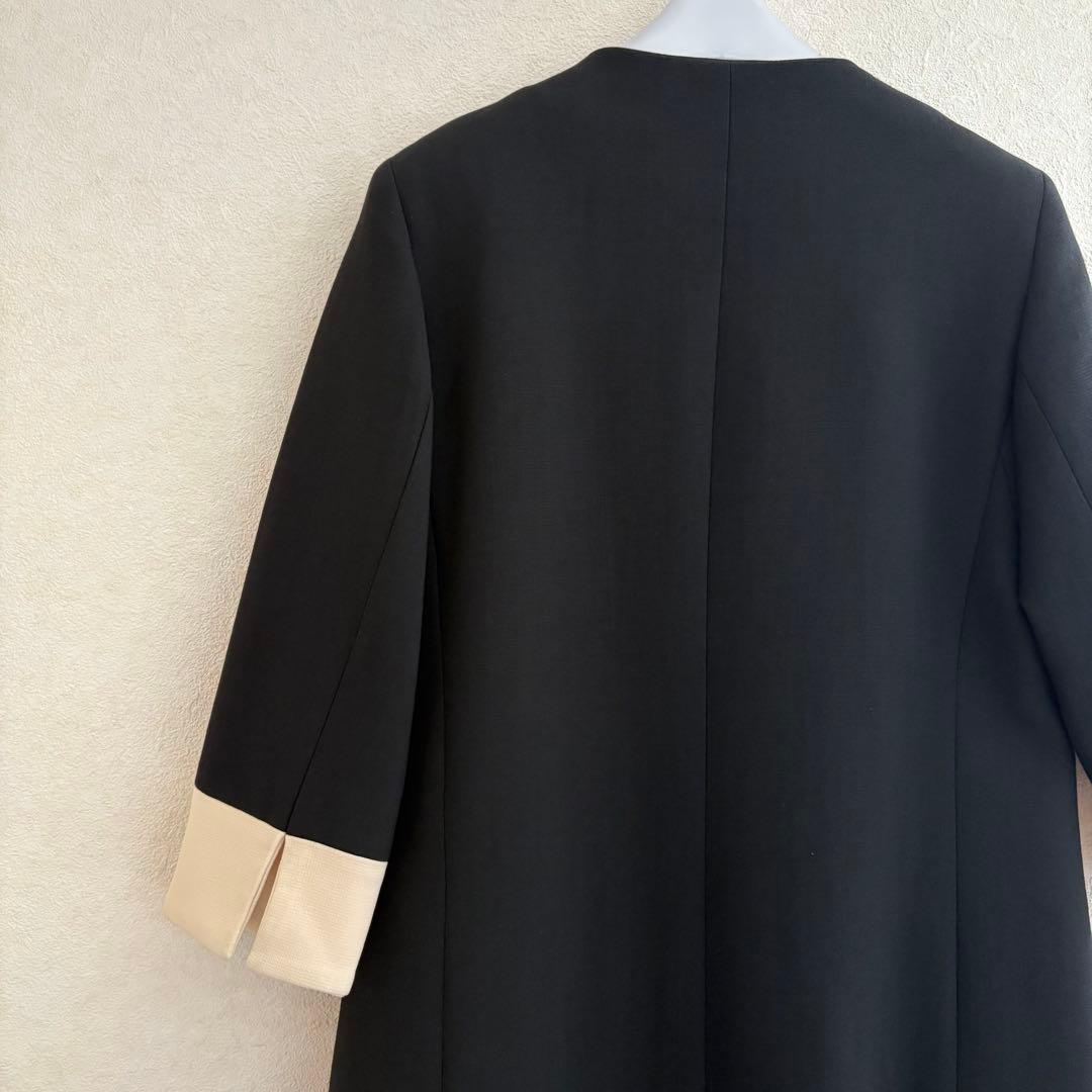 売約済み　マックスマーラ　ノーカラー　コート