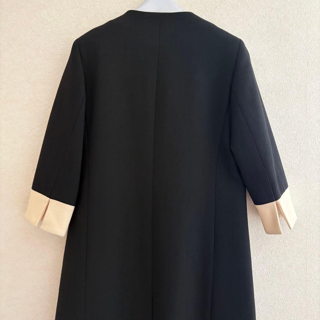 売約済み　マックスマーラ　ノーカラー　コート