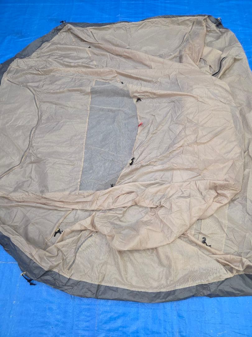 カマボコテントスラッシュ　ベージュ タン　ドーム型 キャンプテント