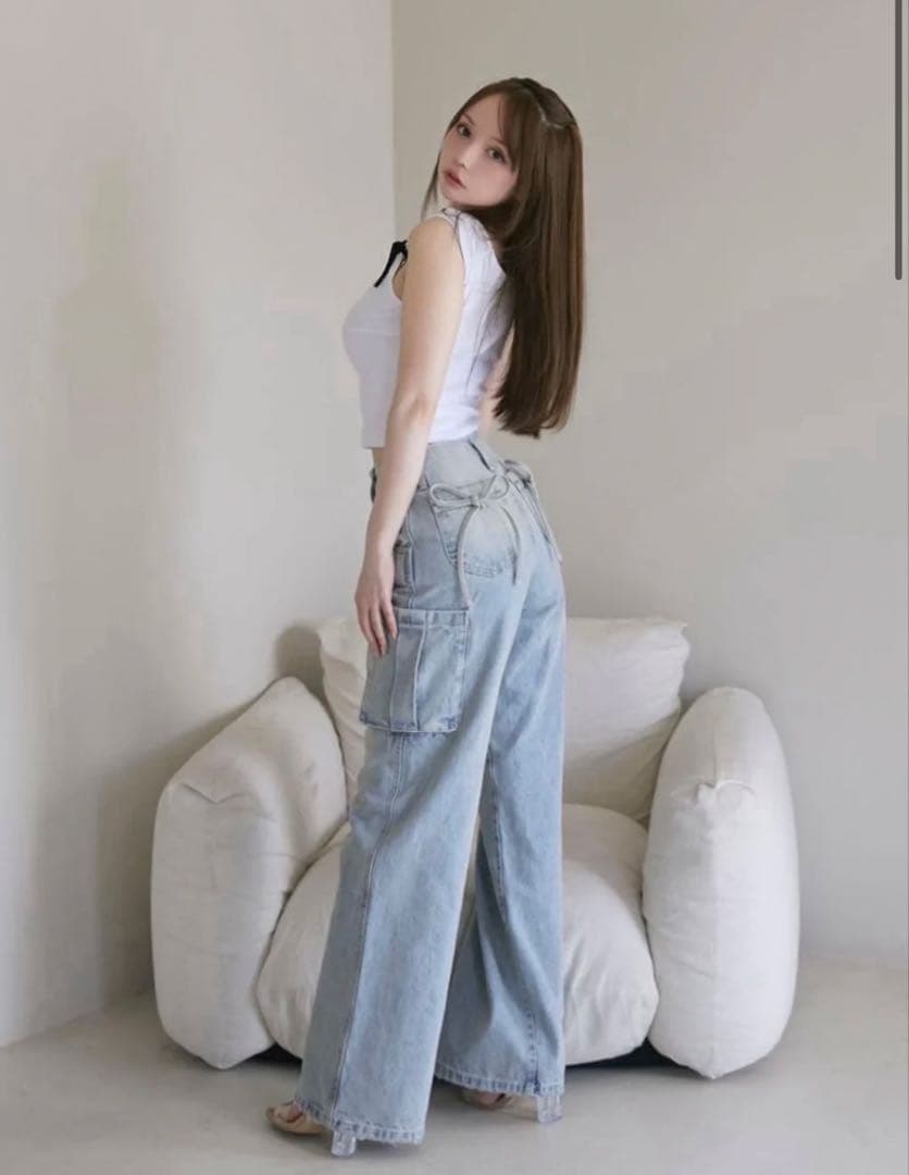 トップス andmary tina ribbon tops