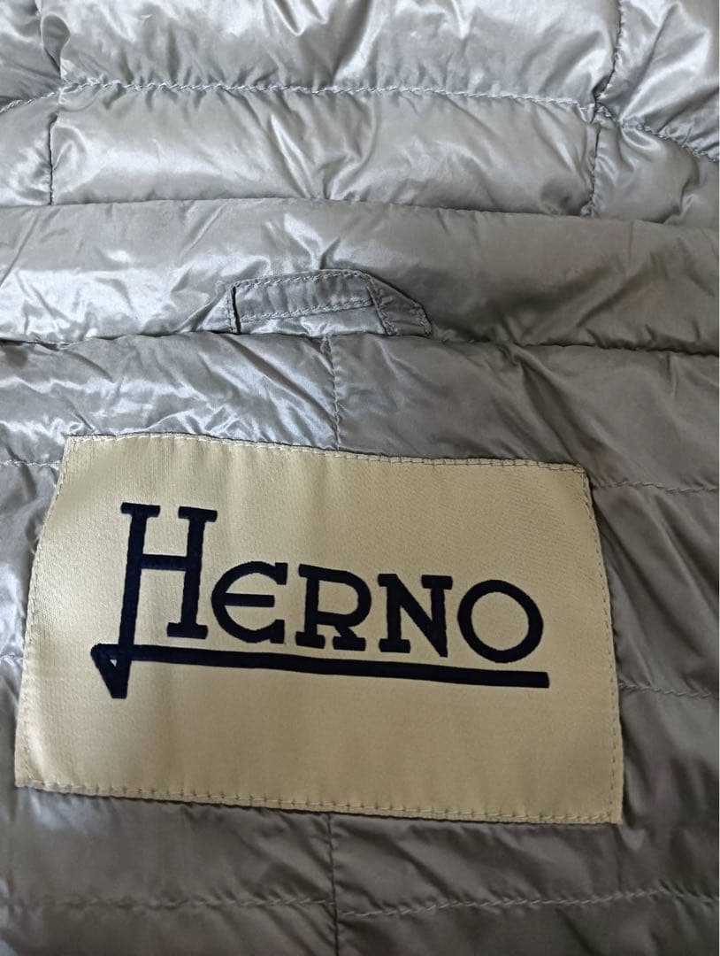 HERNO ヘルノ ロングダウンベスト サイズ46